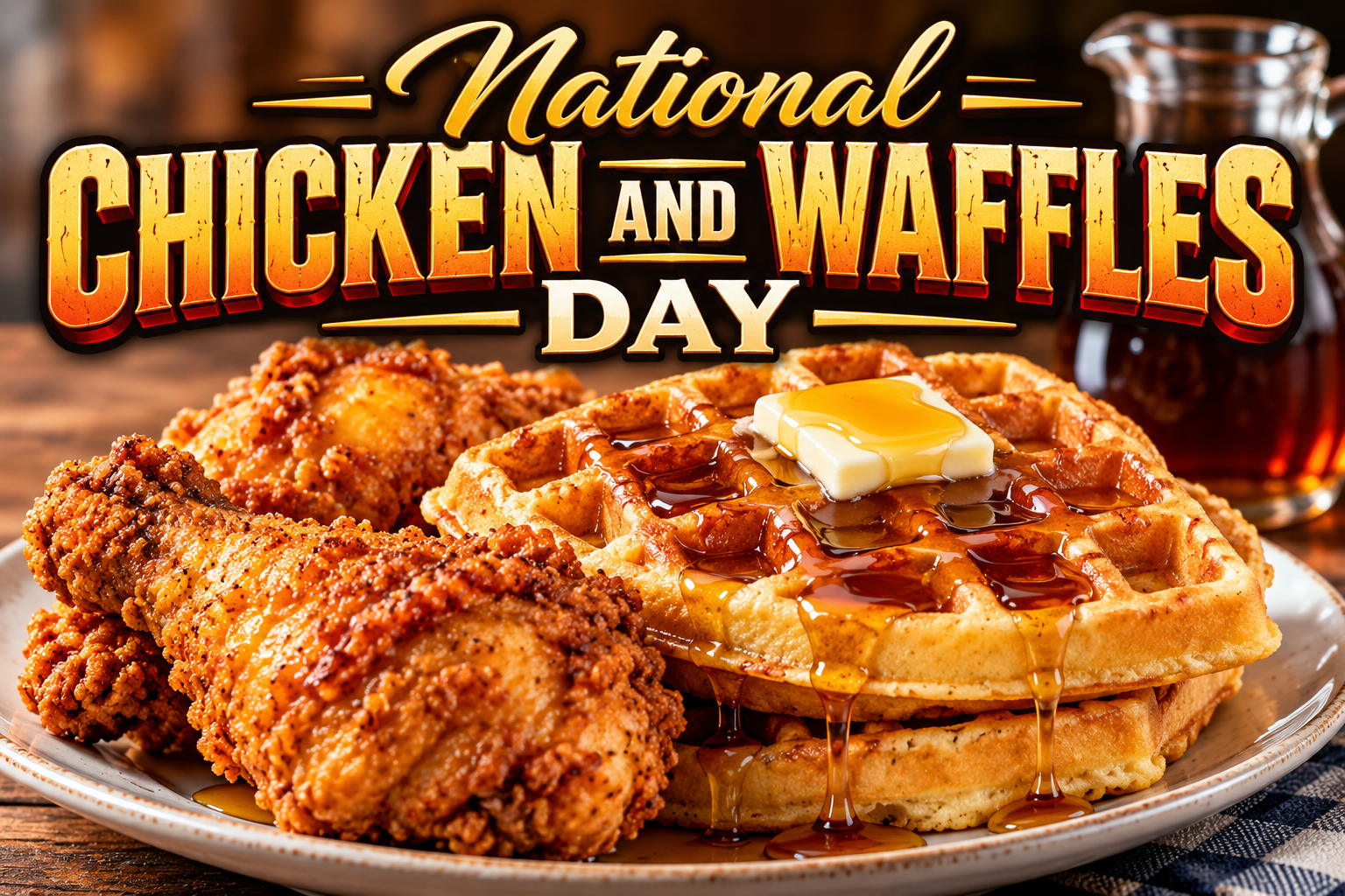 National Chicken and Waffles Day: Celebrating the Perfect Sweet and Savory Combination