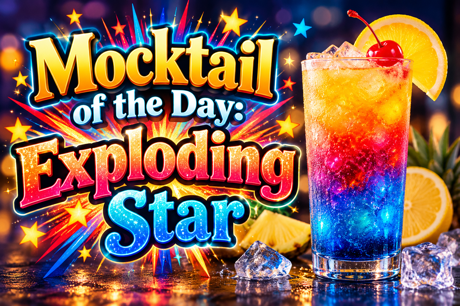 Exploding Star – A Sparkling, Colorful Drink That Bursts With Flavor 3 Exploding Star – A Sparkling, Colorful Drink That Bursts With Flavor