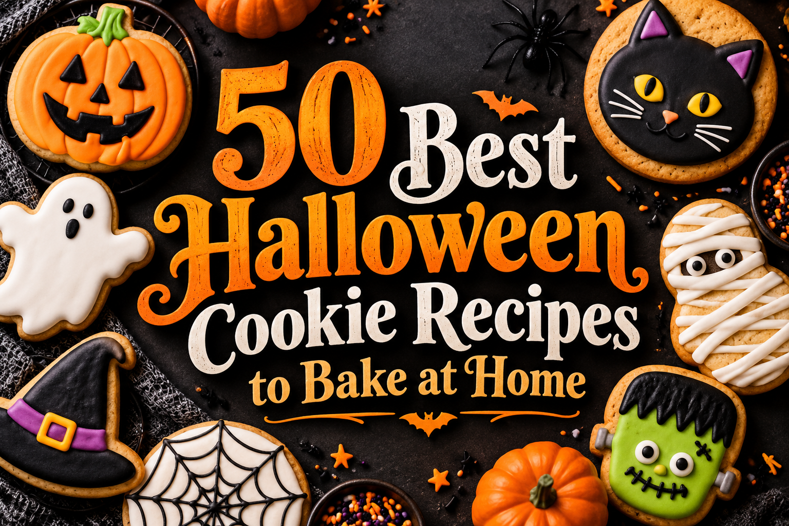 50 Best Halloween Cookie Recipes to Bake at Home