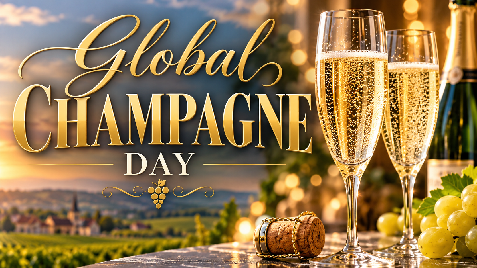 Global Champagne Day: Celebrating the Bubbles, History, and Joy Behind Champagne
