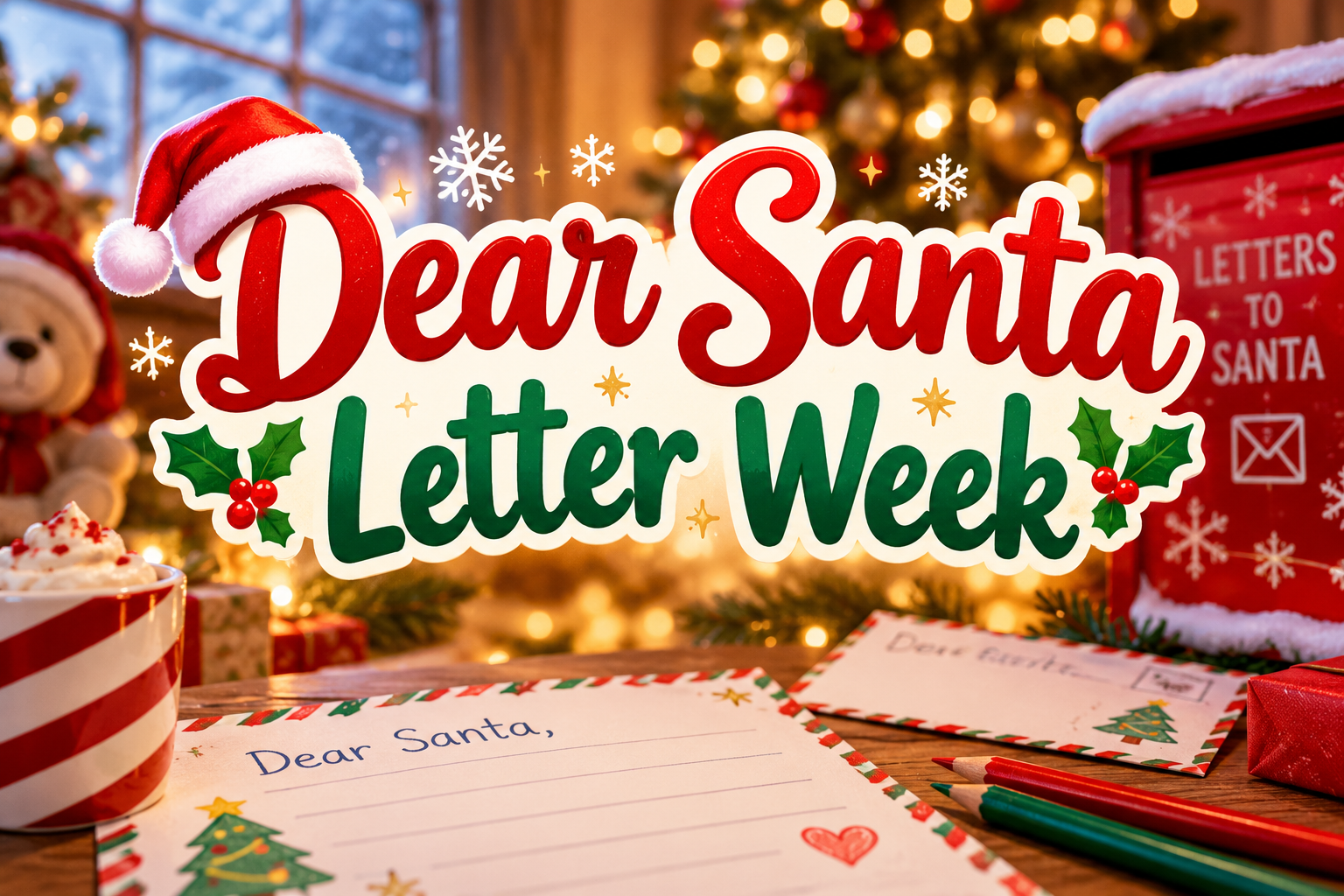 Dear Santa Letter Week: Keeping the Magic of Christmas Alive One Letter at a Time 2 Dear Santa Letter Week: Keeping the Magic of Christmas Alive One Letter at a Time