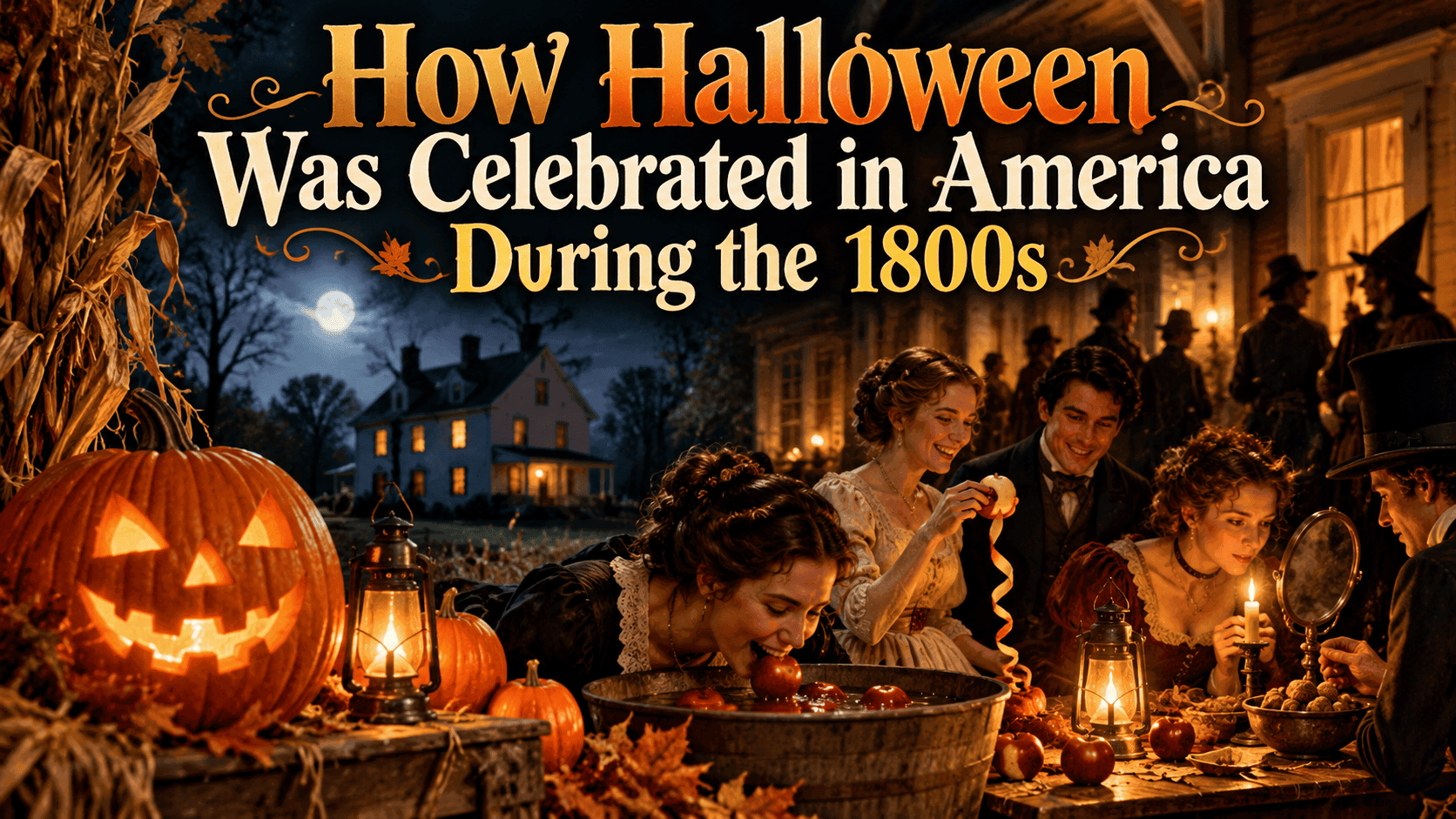 How Halloween Was Celebrated in America During the 1800s