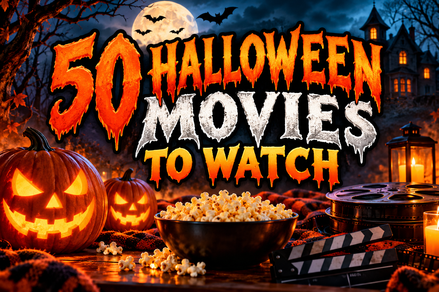 50 Best Halloween Movies to Watch for a Spooky Movie Night