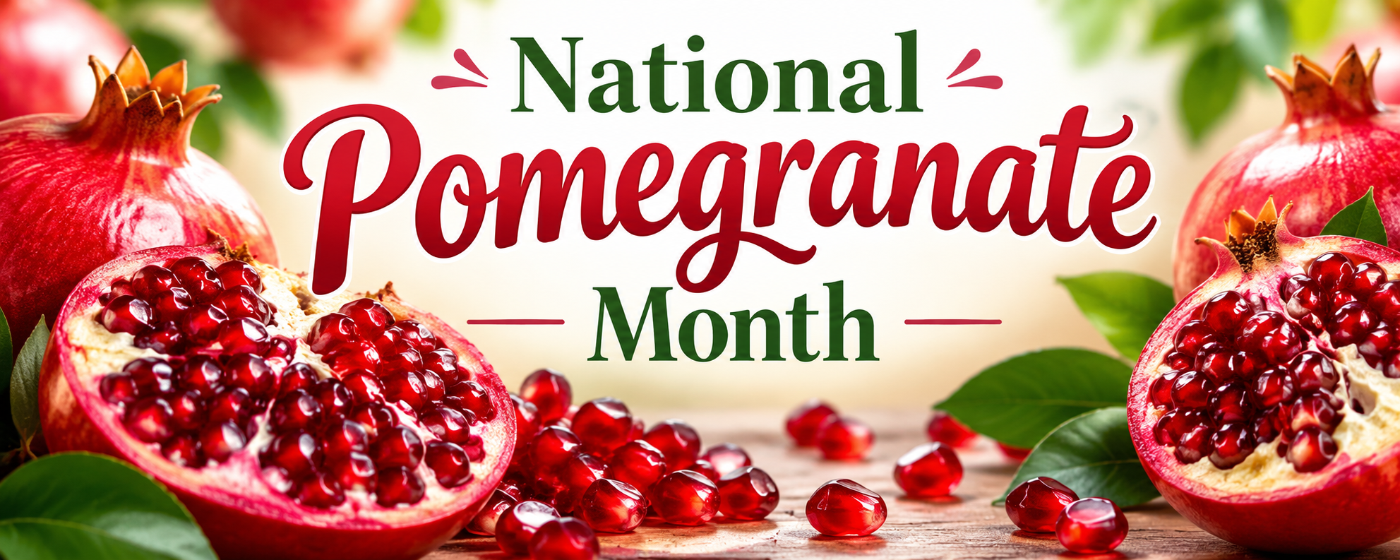 National Pomegranate Month: Celebrating the History, Health Benefits, and Delicious Uses of This Superfruit