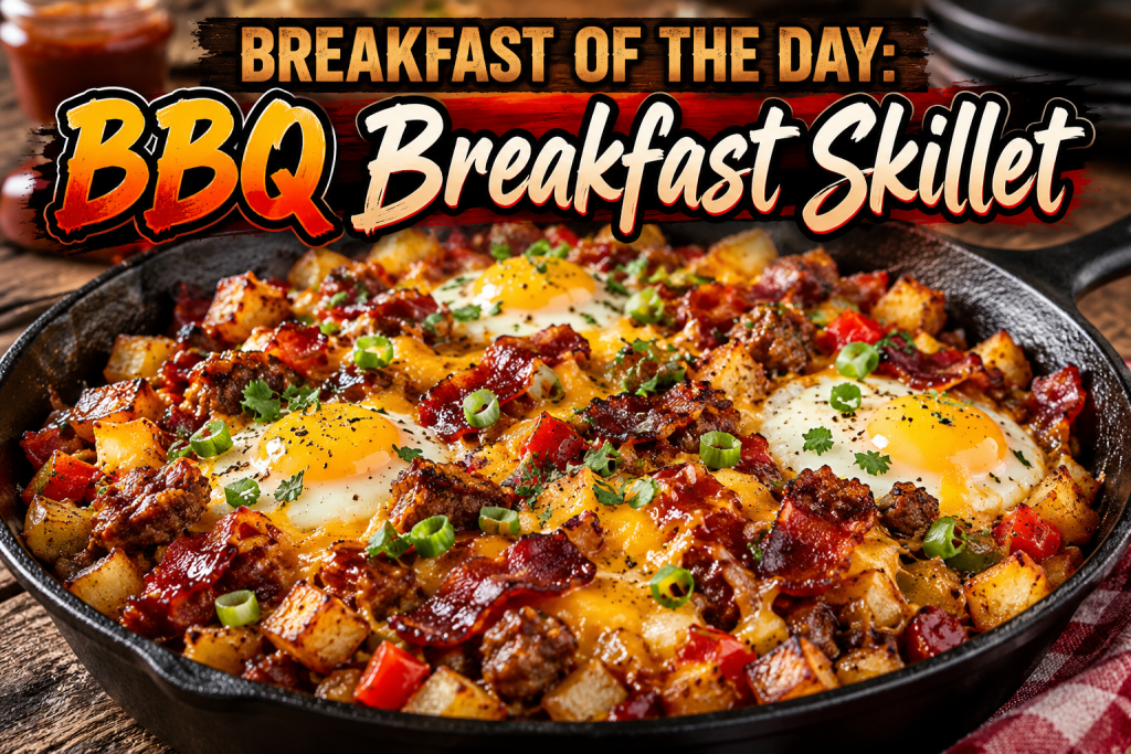 Breakfast of the Day: BBQ Breakfast Skillet