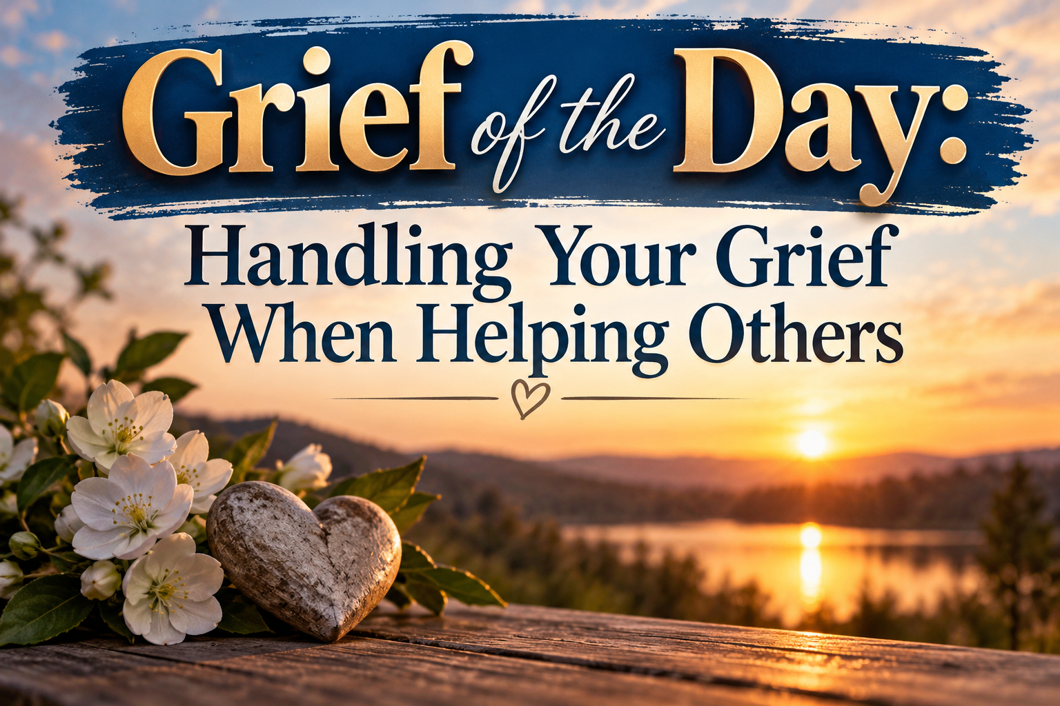 Handling Your Grief When Helping Others 1 99bcec3a b3bb 4dc4 9c33 3dd999a96edc