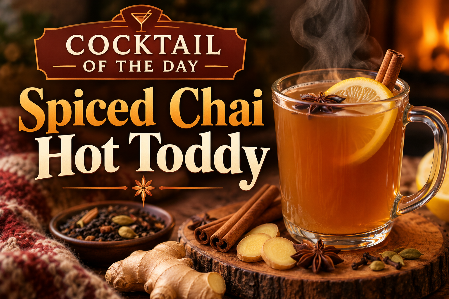 Spiced Chai Hot Toddy – A Warm and Cozy Cocktail for Chilly Nights