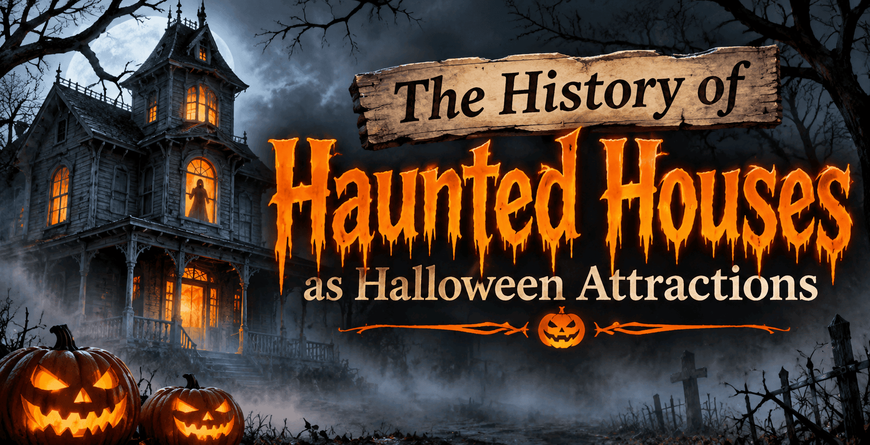 The History of Haunted Houses as Halloween Attractions