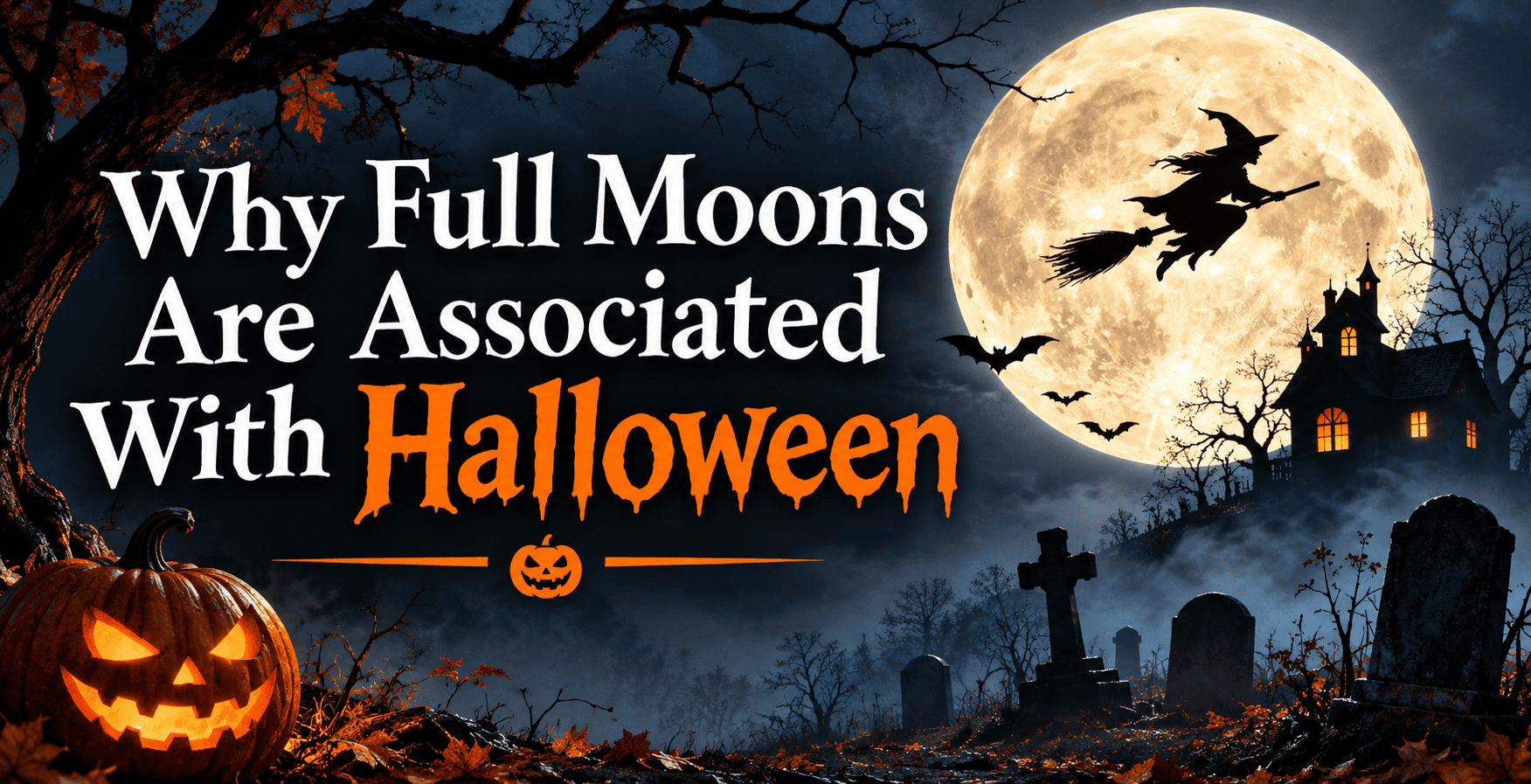 Why Full Moons Are Associated With Halloween