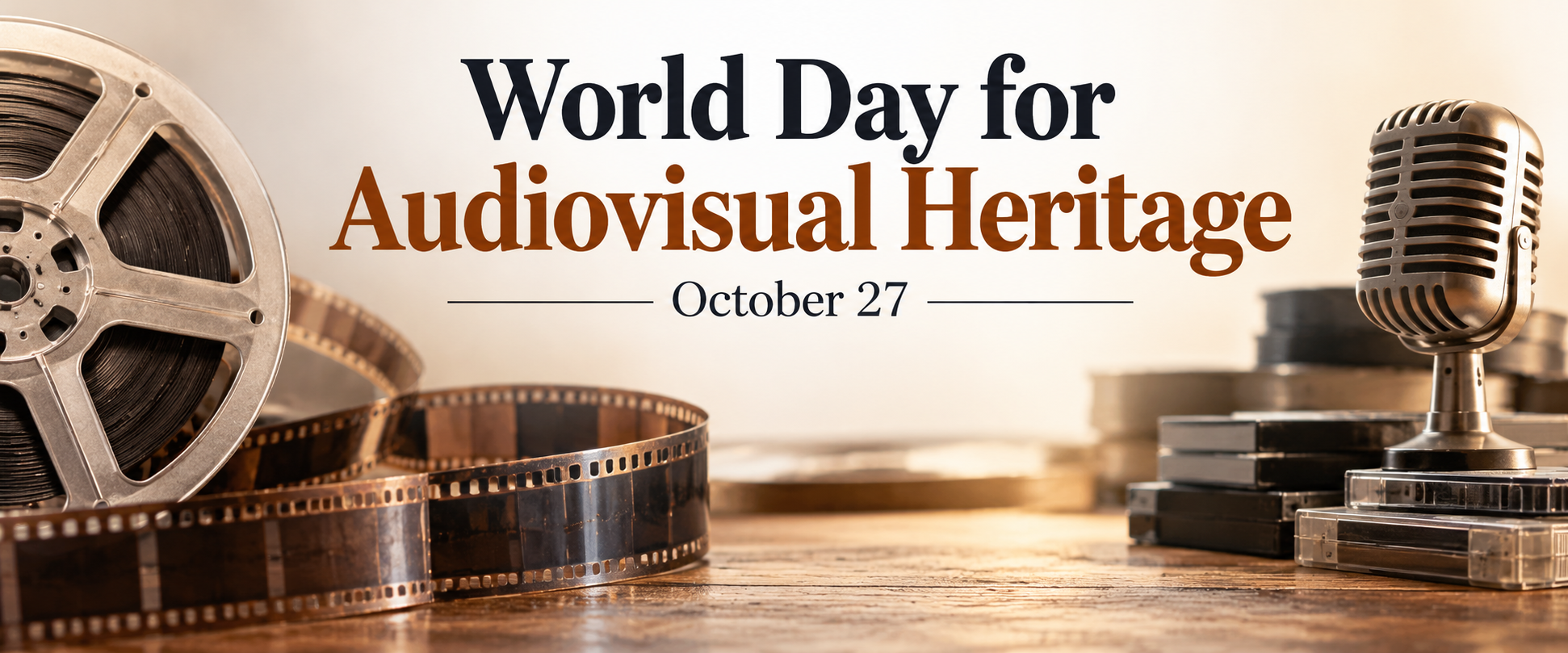 World Day for Audiovisual Heritage: Preserving Our History, Culture, and Memories for Future Generations