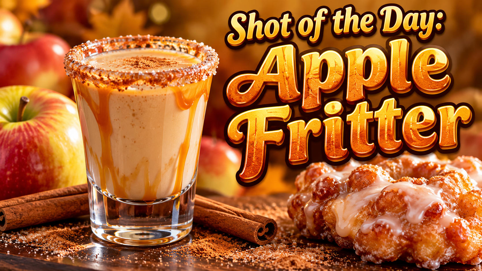 Apple Fritter – A Sweet, Cinnamon-Spiced Dessert Shot 4 Apple Fritter – A Sweet, Cinnamon-Spiced Dessert Shot