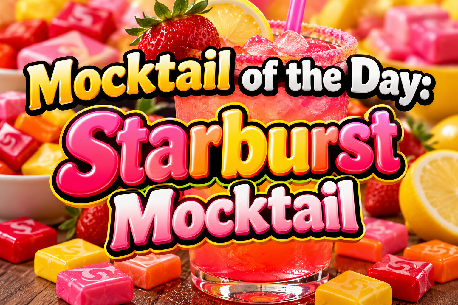 Mocktail of the Day: Starburst Mocktail
