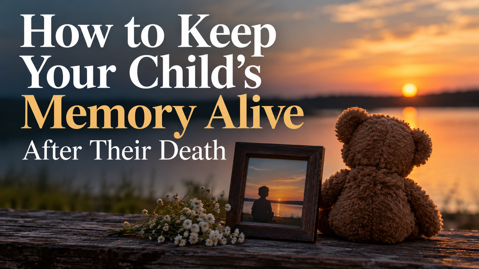 How to Keep Your Child’s Memory Alive After Their Death