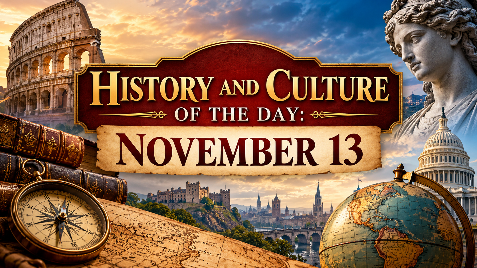 History and Culture of the Day: November 13 2 History and Culture of the Day: November 13