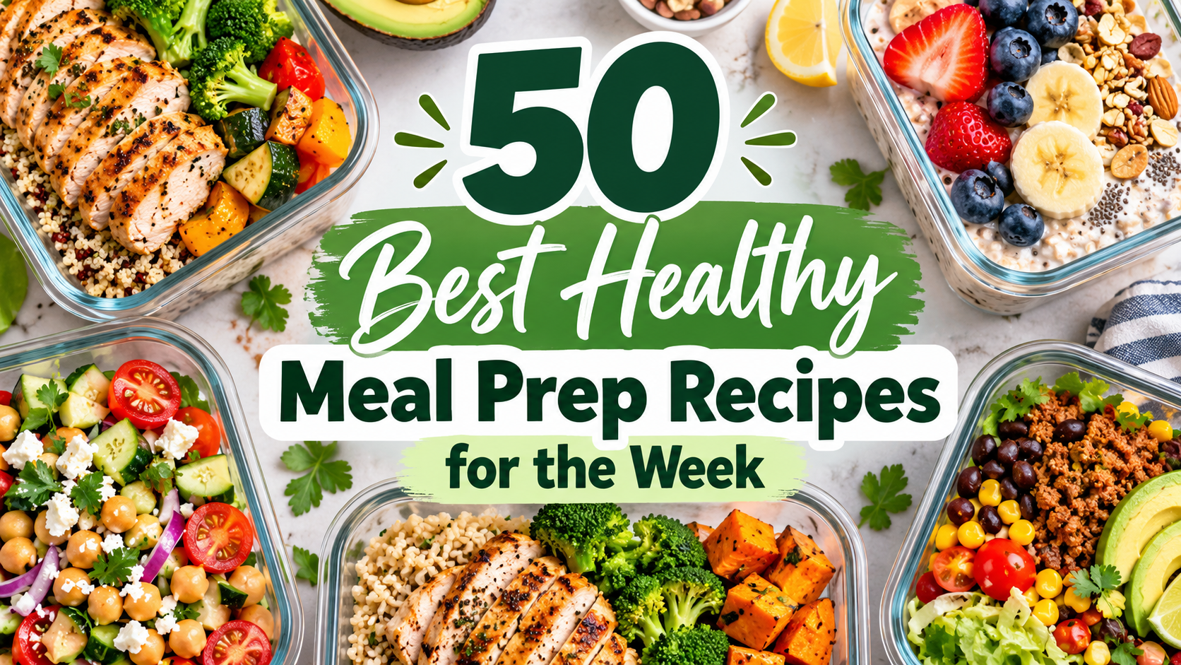 50 Best Healthy Meal Prep Recipes for the Week: Easy, Delicious, and Budget-Friendly Ideas 3 50 Best Healthy Meal Prep Recipes for the Week: Easy, Delicious, and Budget-Friendly Ideas