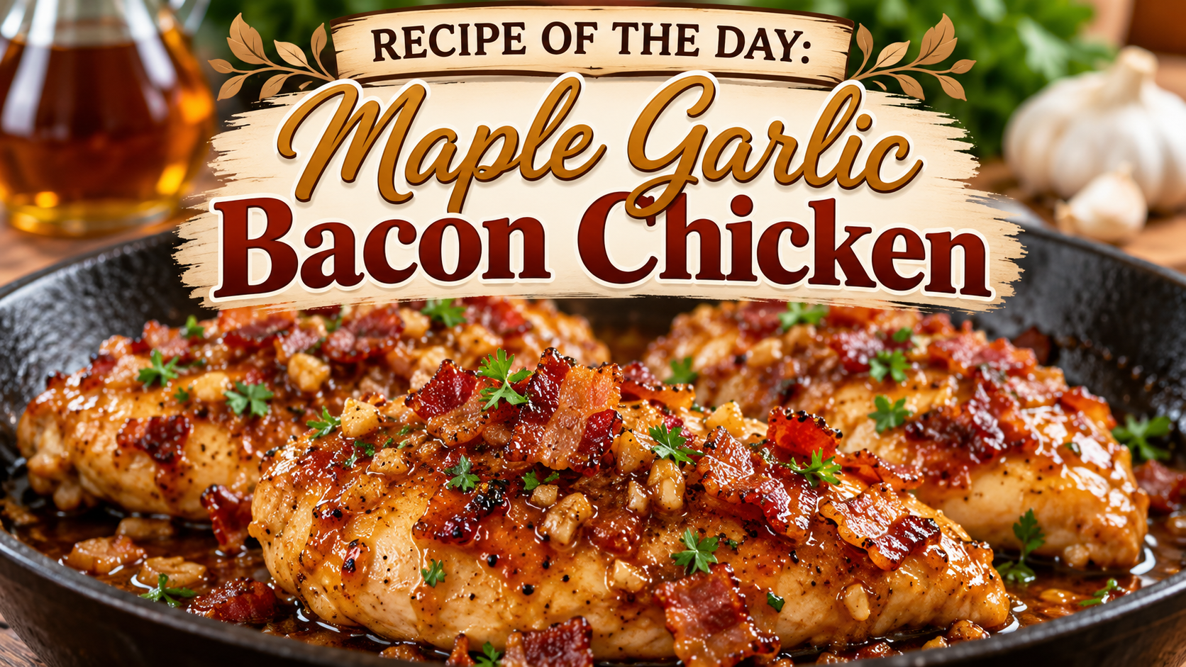 Maple Garlic Bacon Chicken – A Sweet, Savory, and Irresistible Dinner 1 b1345296 fa2c 4ab8 a2fb c7127221ce58