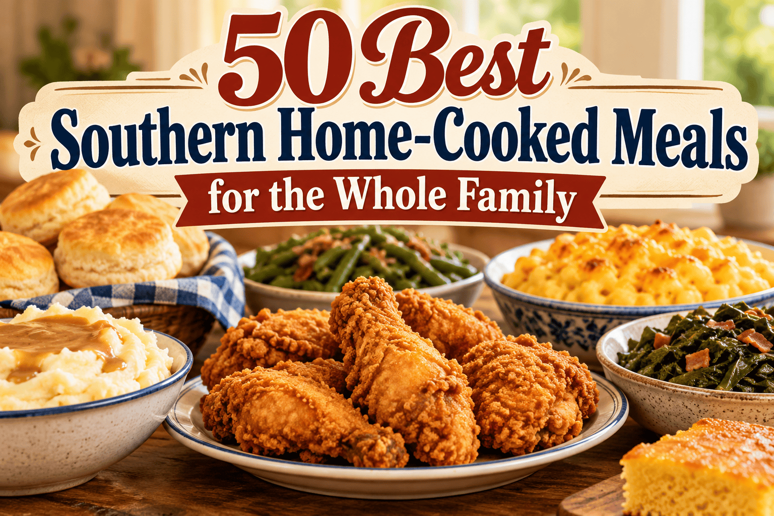 50 Best Southern Home-Cooked Meals for the Whole Family 3 50 Best Southern Home-Cooked Meals for the Whole Family