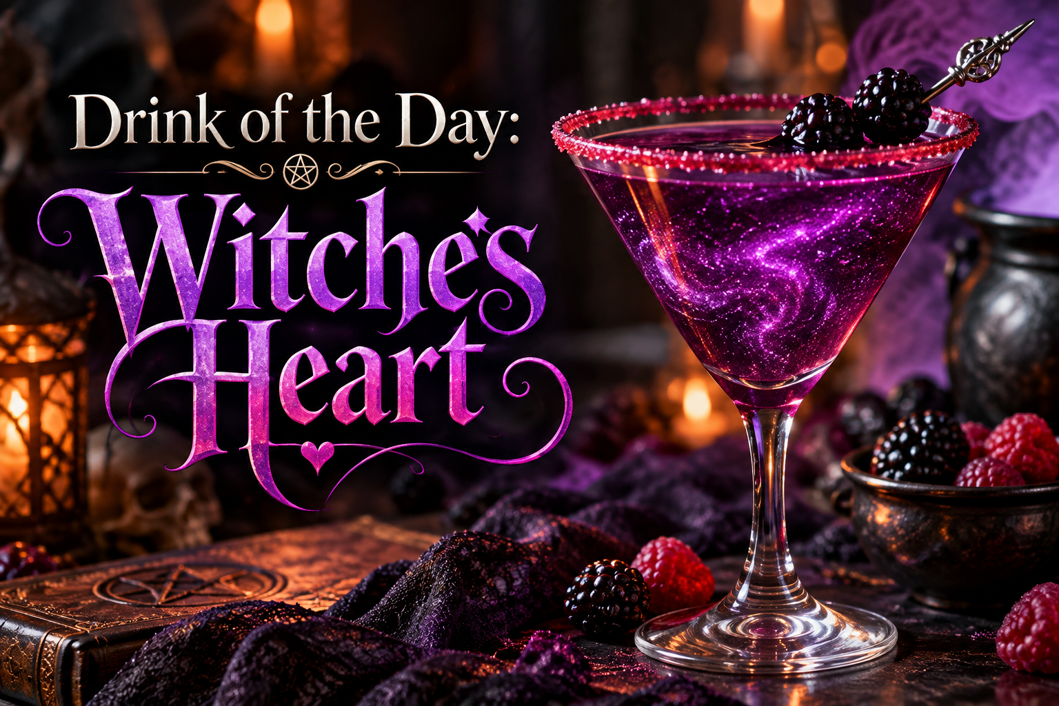 Witch’s Heart – A Hauntingly Beautiful Halloween Drink 1 b6d3a680 1d33 4e44 b0e2 de7c0d7cb7b2
