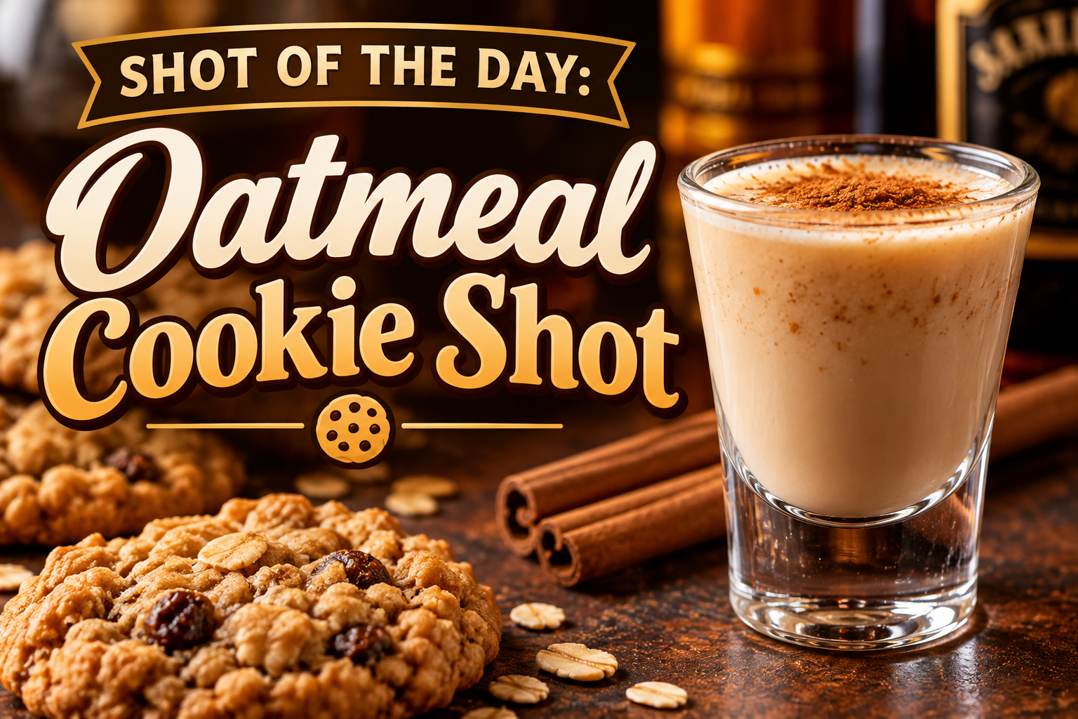 Oatmeal Cookie Shot – A Sweet, Creamy Dessert-Inspired Treat
