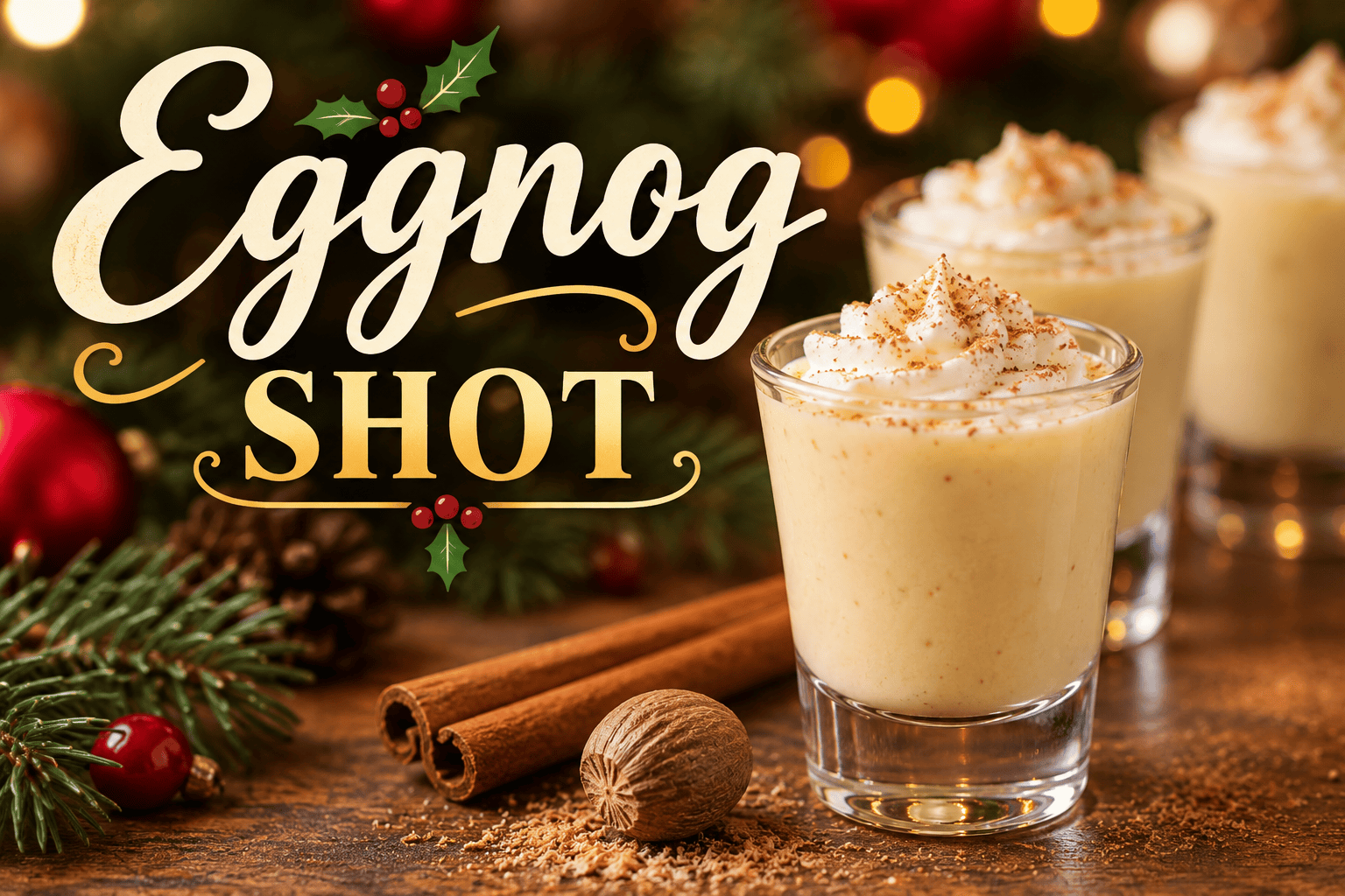 Eggnog Shot