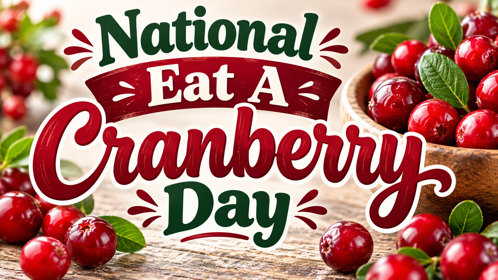 National Eat A Cranberry Day: Celebrating the Tiny Red Fruit With Big Flavor and Health Benefits