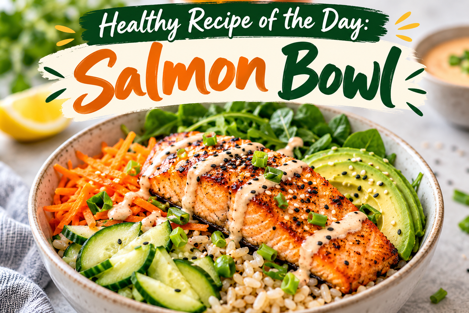 Salmon Bowl – A Delicious, Nutritious, and Easy Meal 3 Salmon Bowl – A Delicious, Nutritious, and Easy Meal