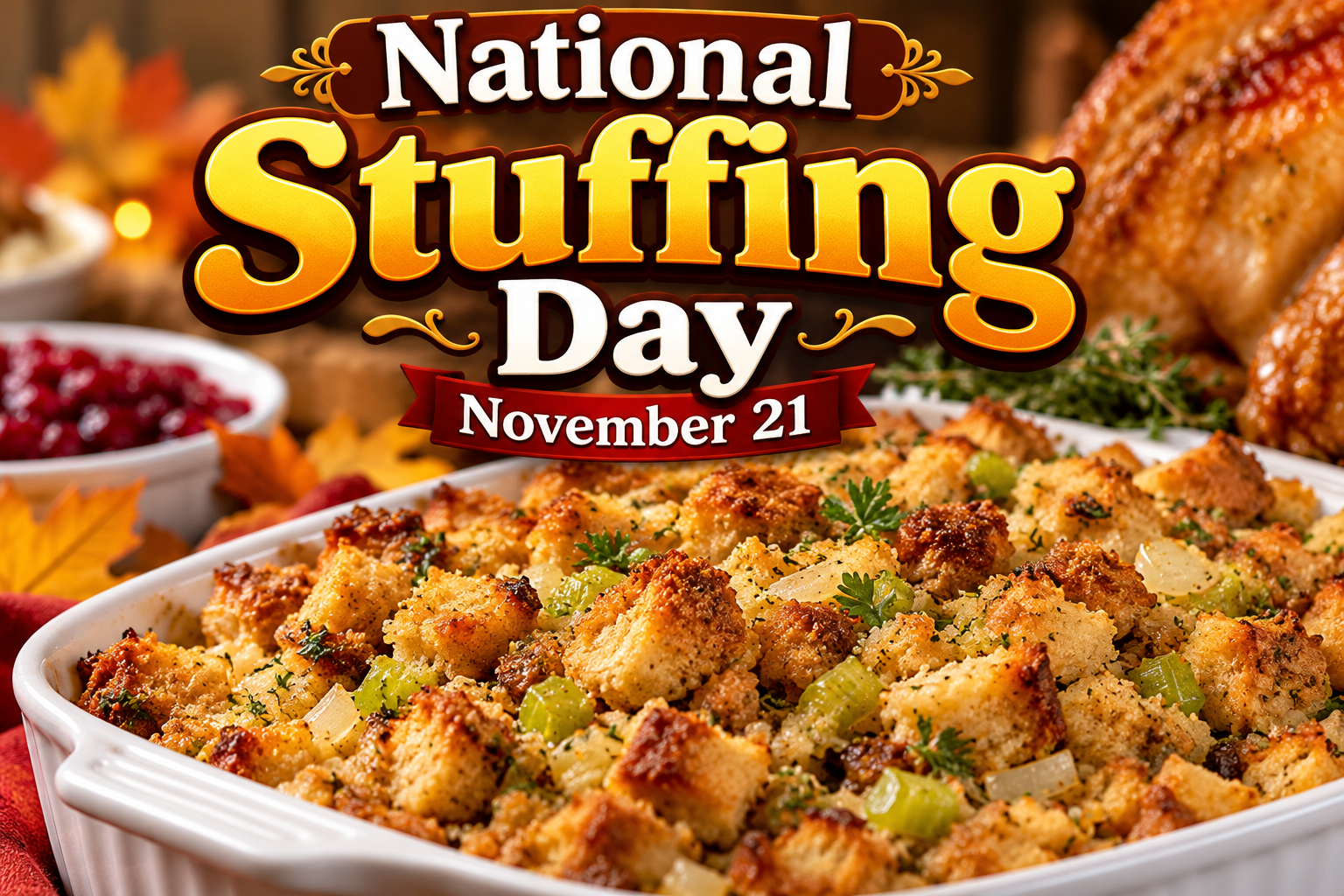 National Stuffing Day: Celebrating a Classic Comfort Food That Brings Families Together