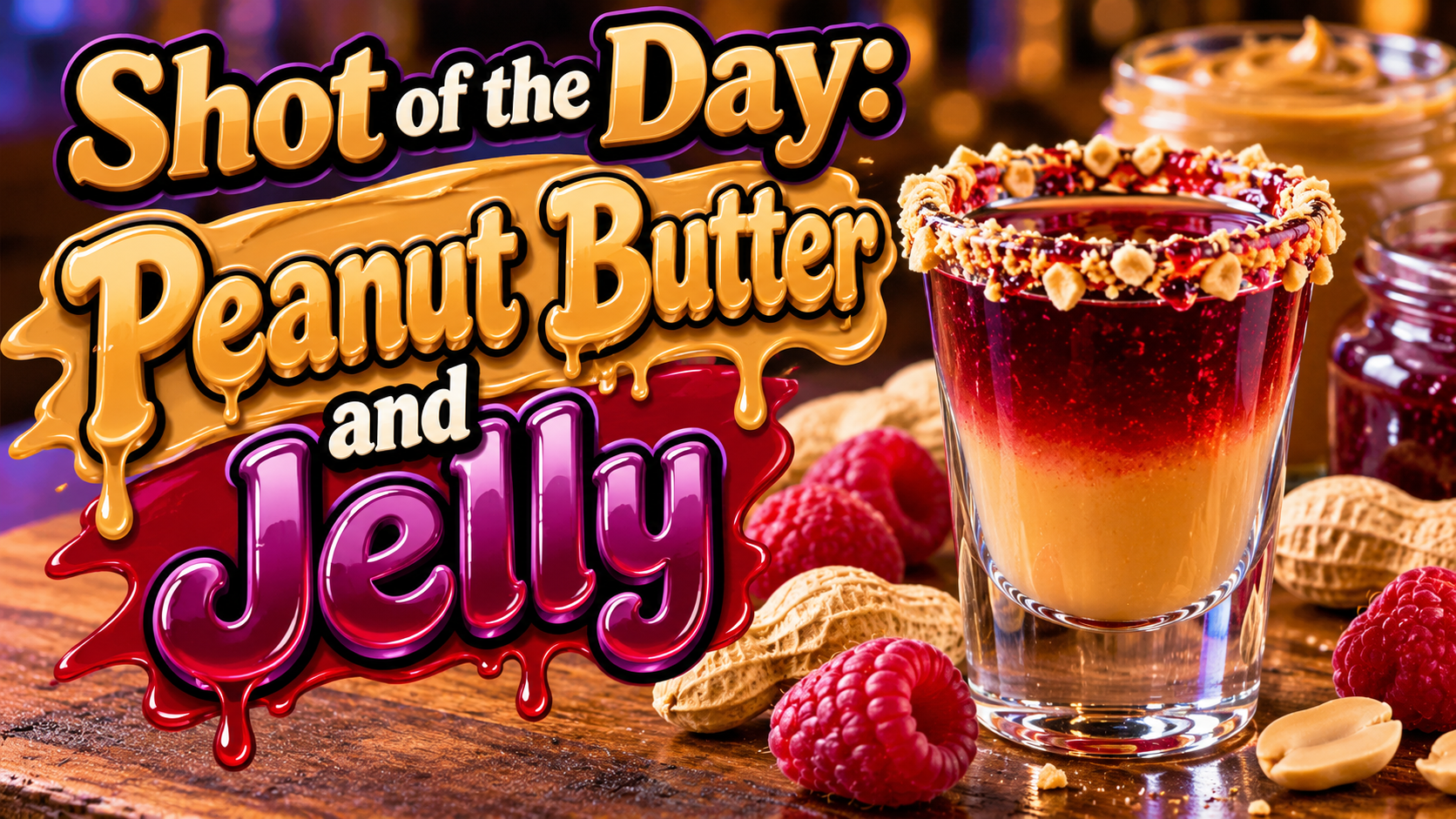 Peanut Butter and Jelly Shot – A Sweet, Nutty, and Delicious Party Favorite