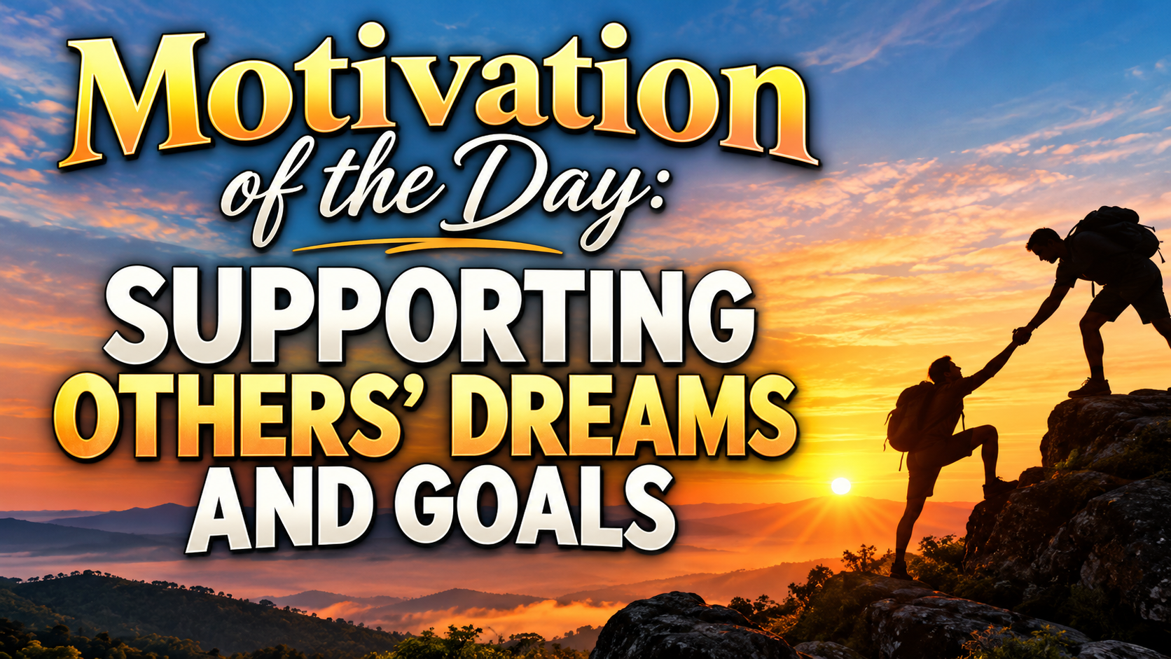 Supporting Others’ Dreams and Goals