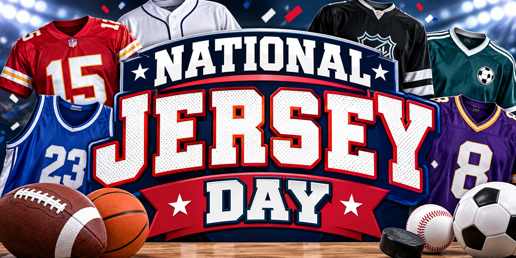 National Jersey Day: Celebrating Team Spirit, Sports Traditions, and the Love of the Game 2 National Jersey Day: Celebrating Team Spirit, Sports Traditions, and the Love of the Game