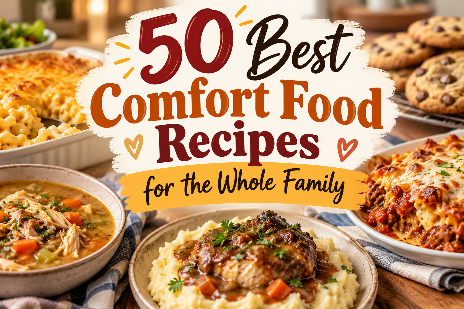 50 Best Comfort Food Recipes for the Whole Family