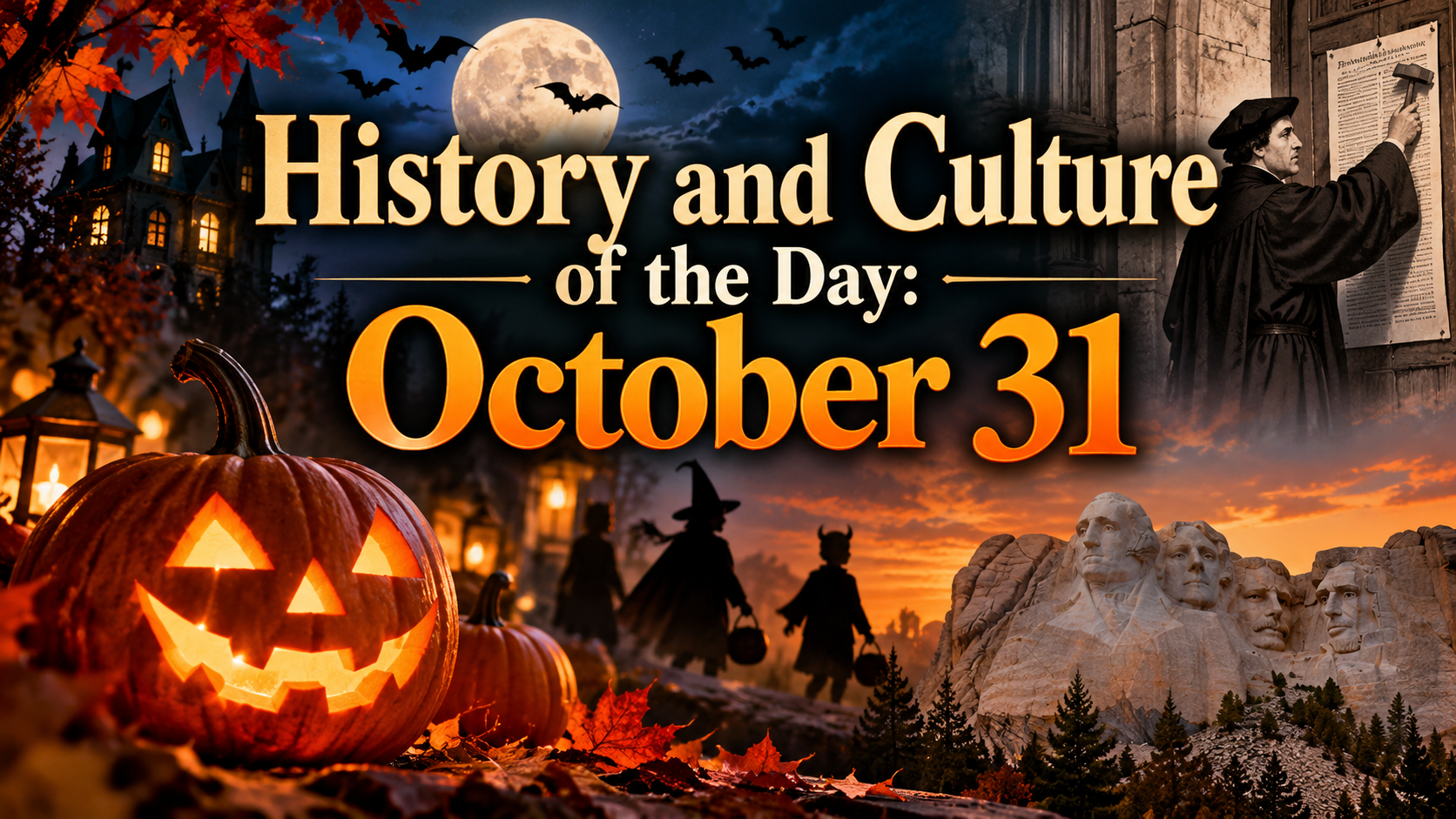 History and Culture of the Day: October 31 – The History, Traditions, and Cultural Significance of Halloween 1 e9ab42a4 0ee8 4a91 ae44 4abf00f944ff