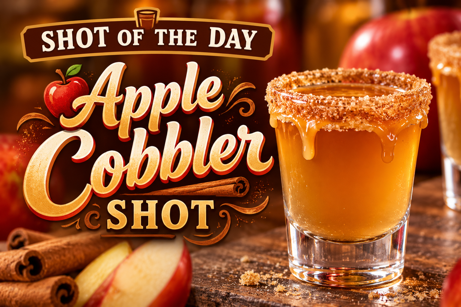 Apple Cobbler Shot – A Sweet and Cozy Dessert-Inspired Fall Shooter 1 eb1dd219 4476 4cba bc7f c51e4f3e9d5b