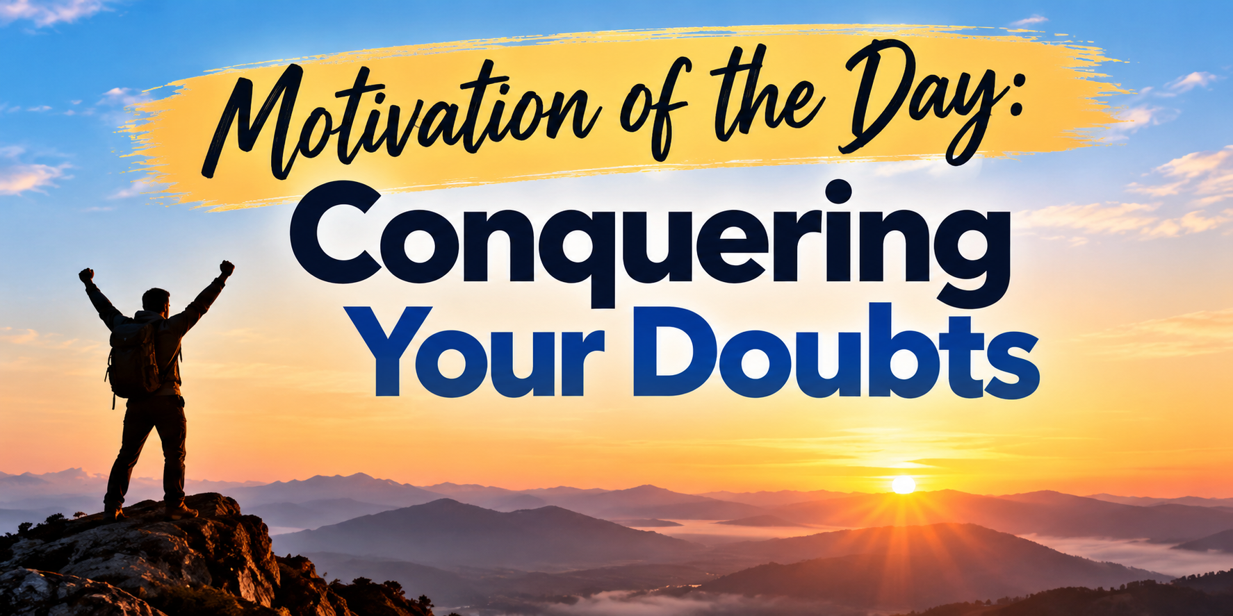 Motivation of the Day: Conquering Your Doubts 1 ed10d7eb 96ba 43c1 8948 30d72454edec