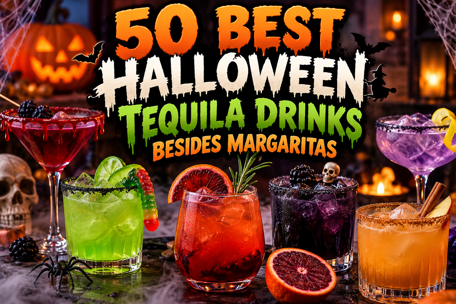 50 Best Halloween Tequila Drinks Besides Margaritas